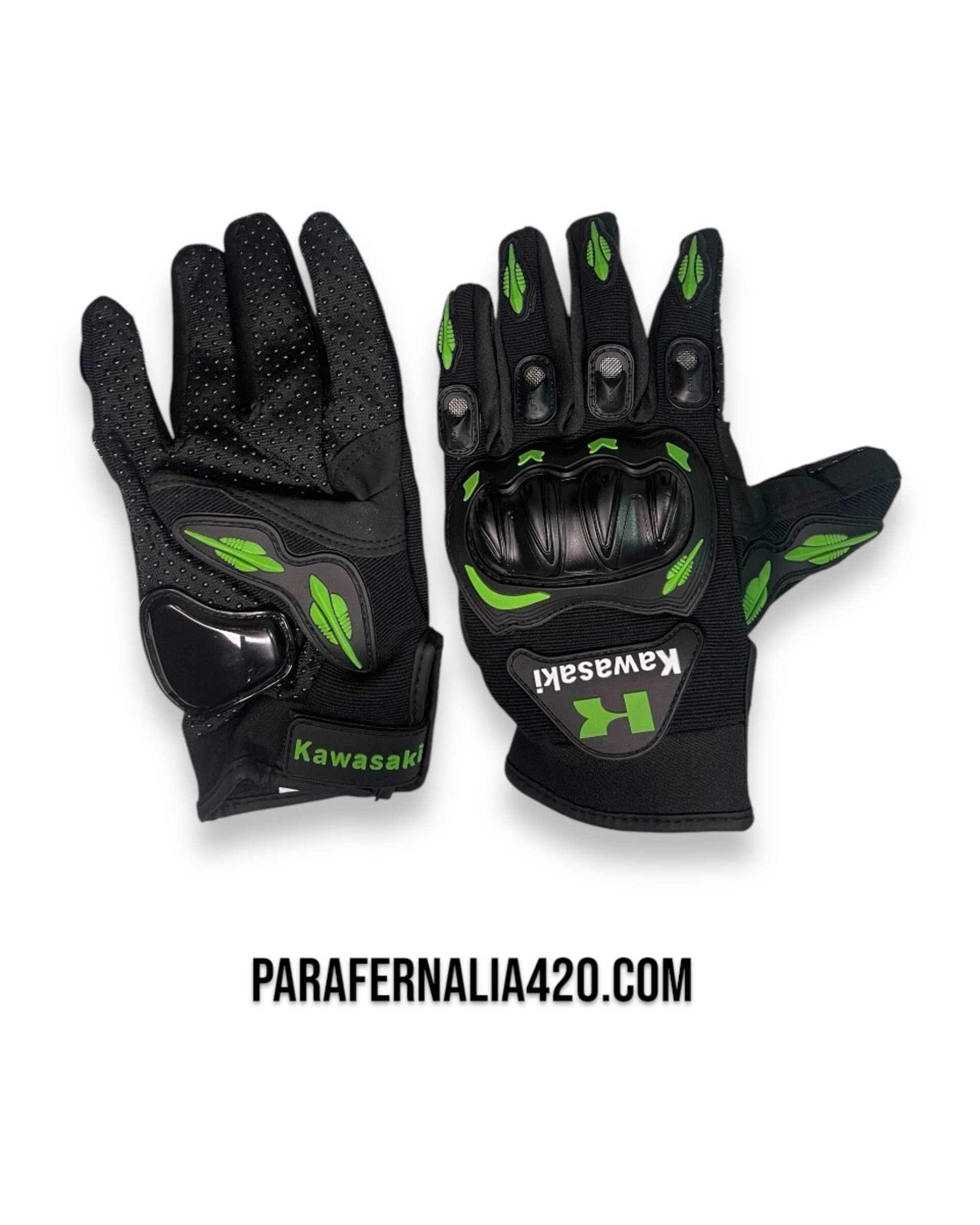 GUANTES MOTO PROTECCION KAWASAKI - 8