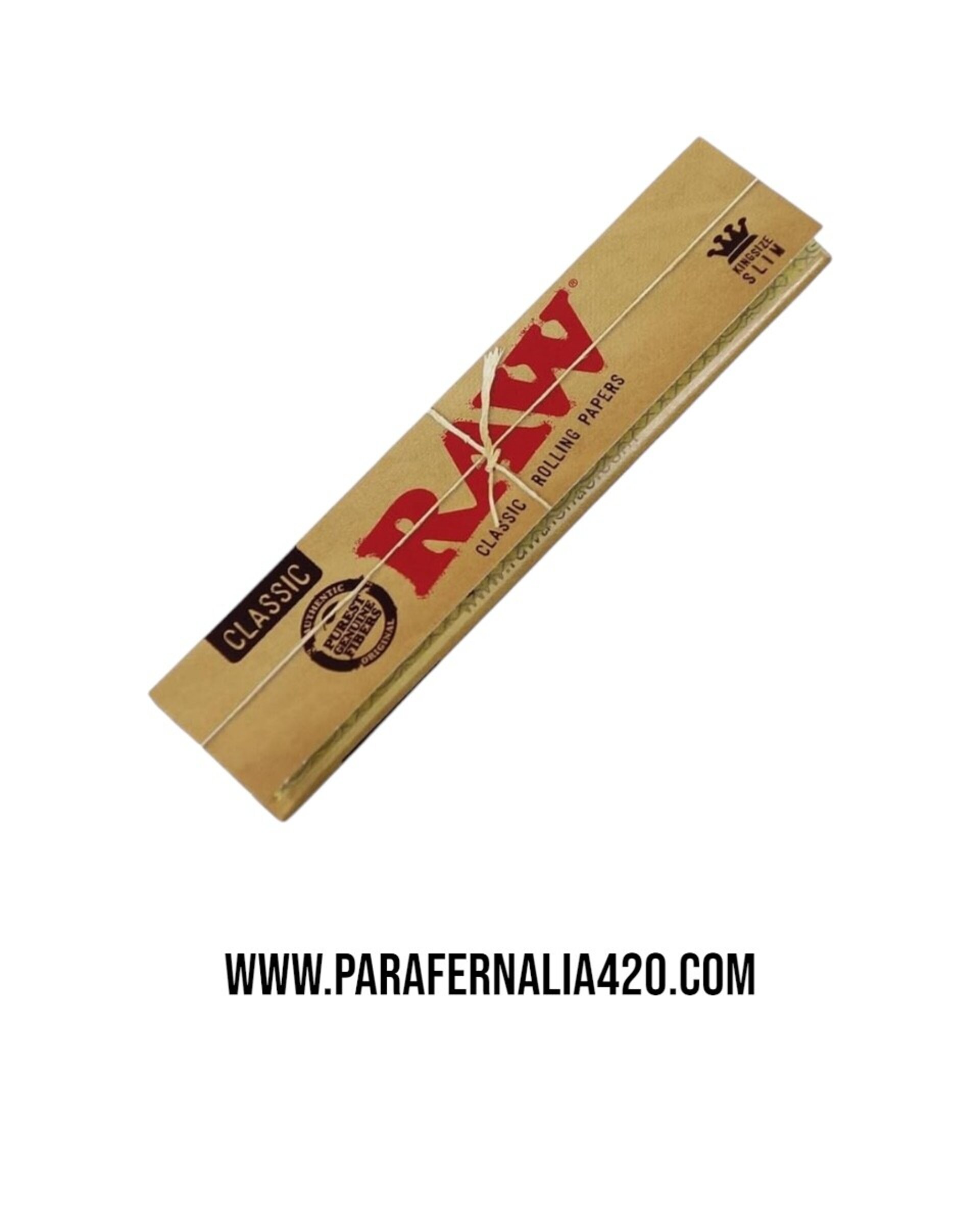 Papel de Fumar Raw Classic King Size Slim - 3