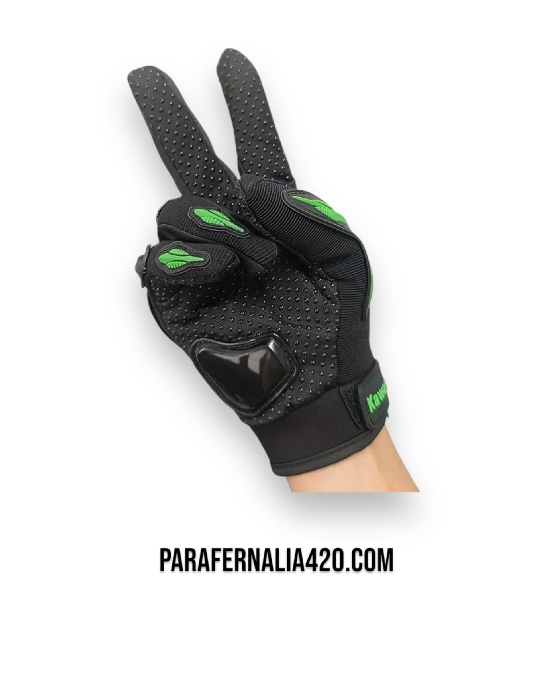 GUANTES MOTO PROTECCION KAWASAKI - 6