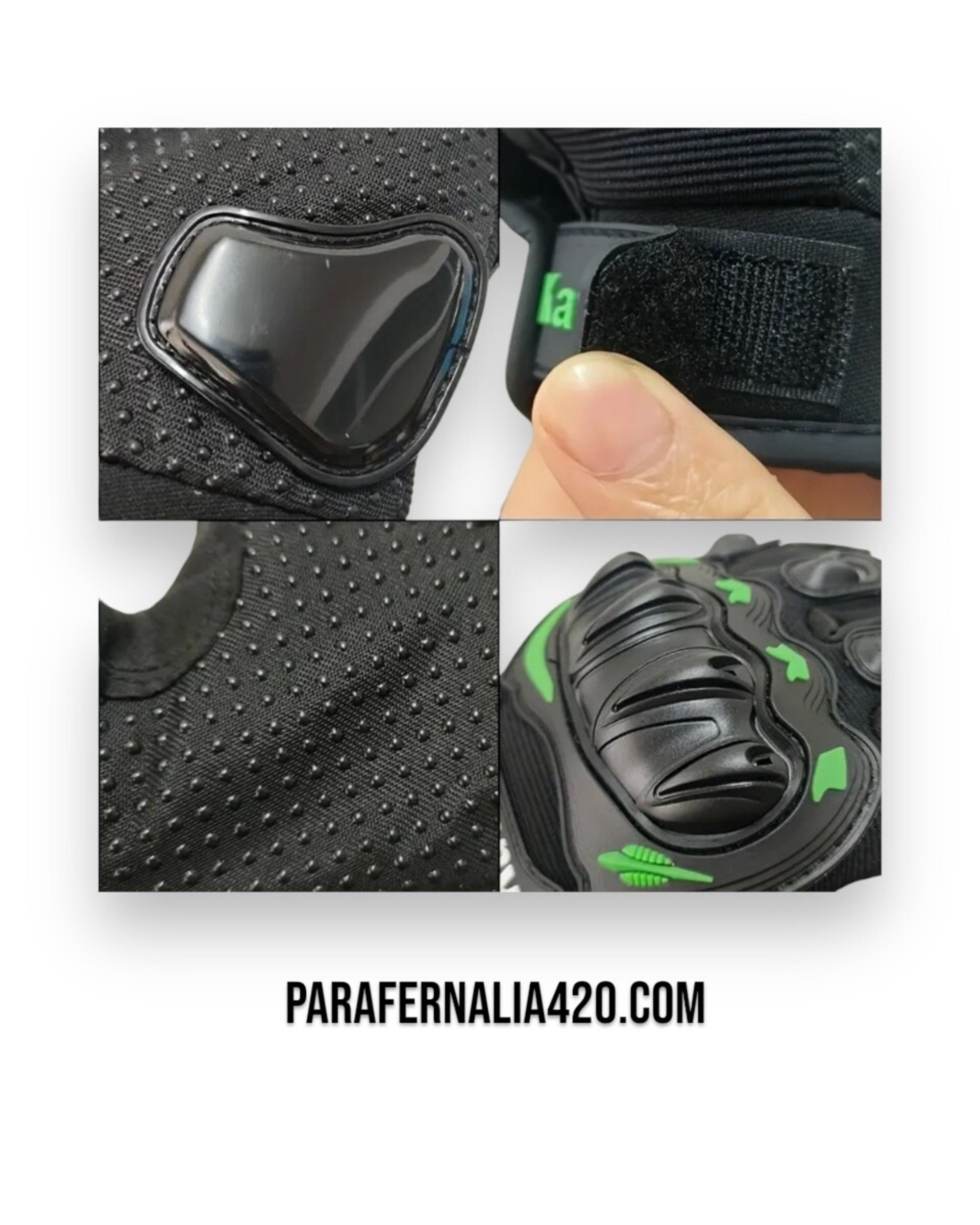GUANTES MOTO PROTECCION KAWASAKI - 7